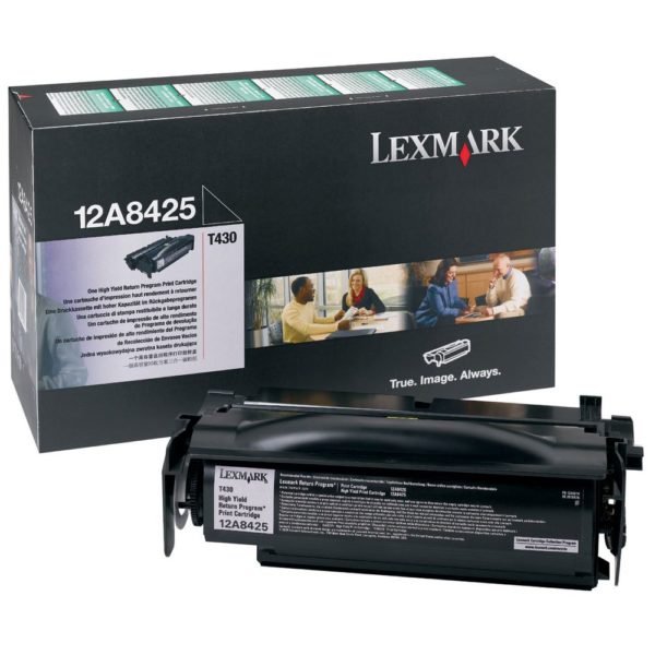 Genuine Lexmark T430 Toner Cartridge High Yield Return Program