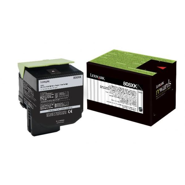 Genuine Lexmark CX510 808XK Black Toner Cartridge Extra HY