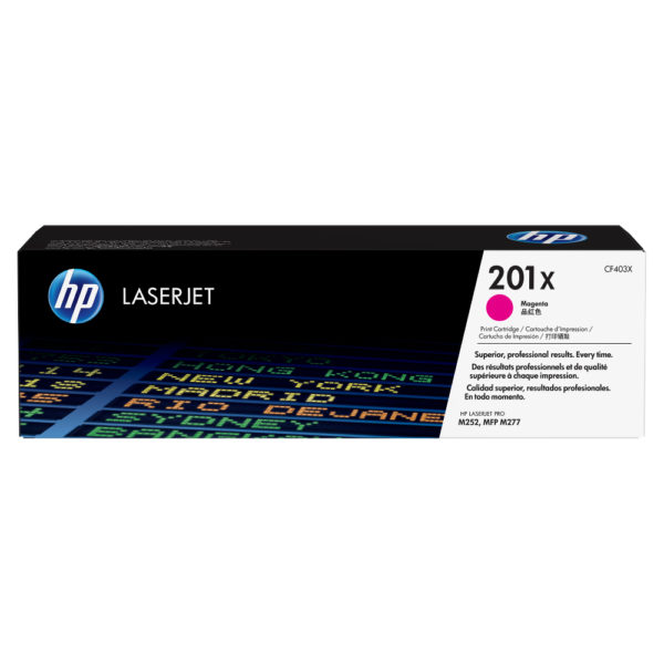 Genuine HP CF403X Magenta Toner Cartridge 201X